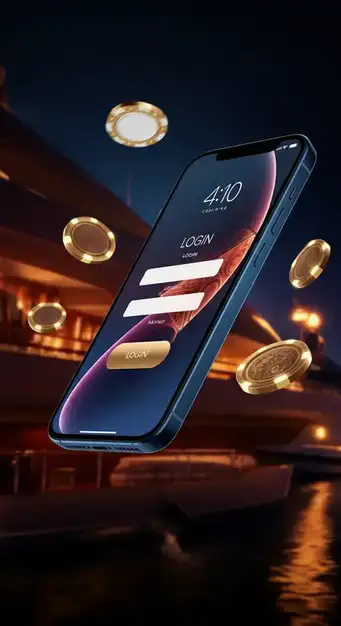Interface de connexion sécurisée Tortuga Casino avec champs email et mot de passe pour accéder au compte joueur et bouton de connexion.